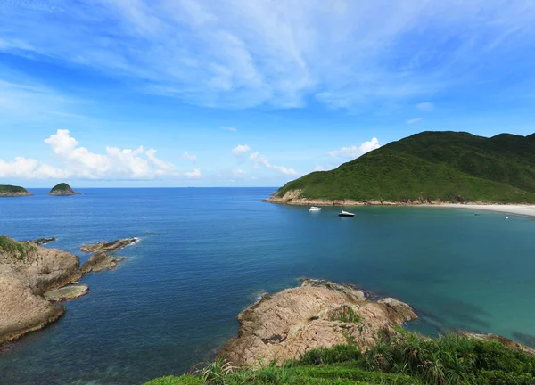 Сай Wan бухти в Hong Kong — стокове фото