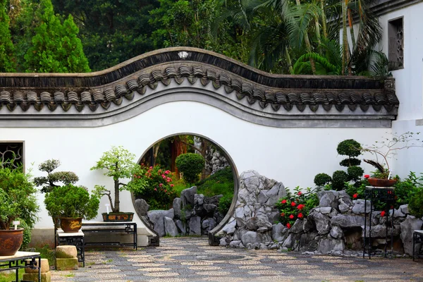 전통적인 중국 정원 — 스톡 사진