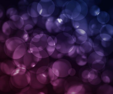 Mavi bokeh soyut arkaplan