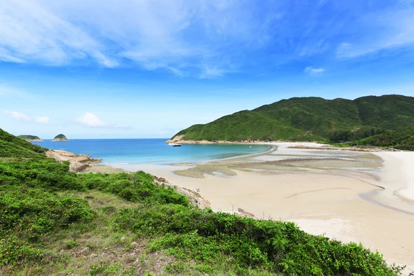 Sai wan pláž v hong Kongu — Stock fotografie