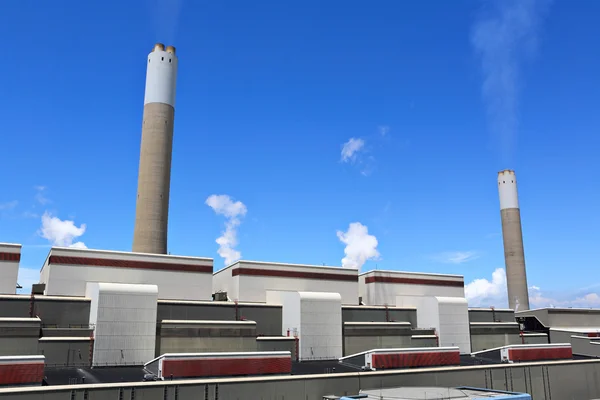 Central eléctrica a carvão — Fotografia de Stock