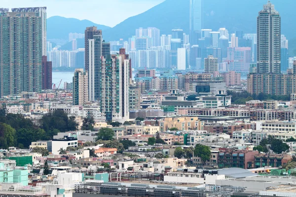 Innenstadt von Hongkong-Stadt — Stockfoto