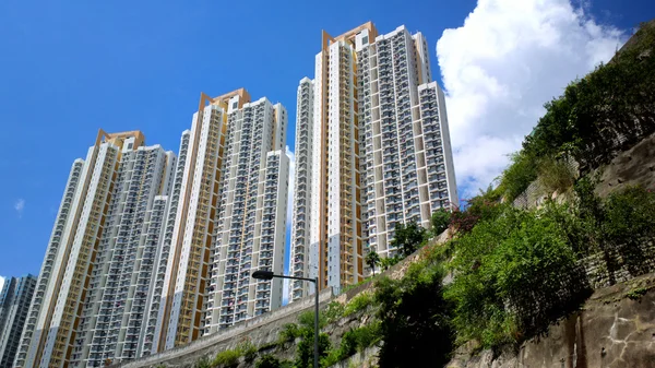 Appartementenblok in hong kong — Stockfoto