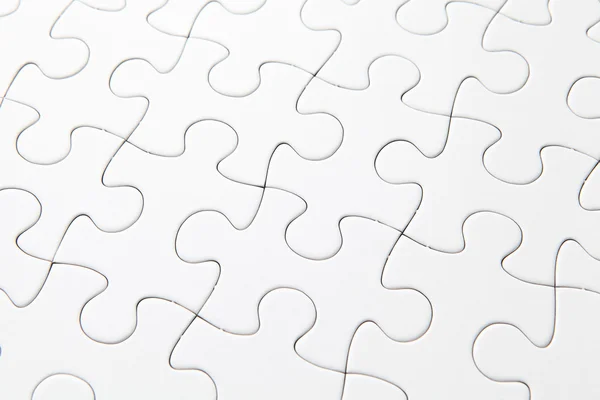 Puzzle in bianco — Foto Stock