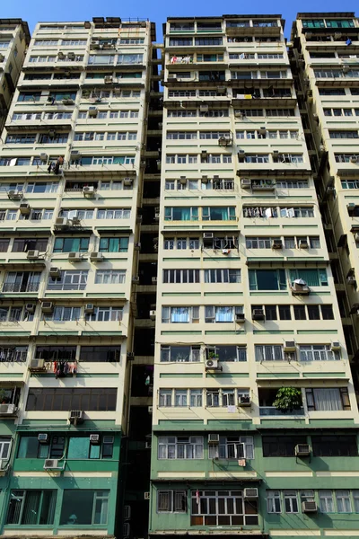 Hong kong edifício velho — Fotografia de Stock