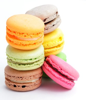 renkli macaroons