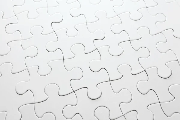 Puzzle bianco — Foto Stock
