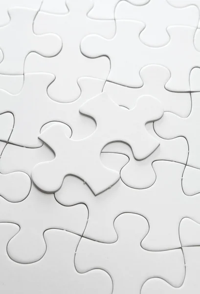 Puzzle blank pieces — Stock Photo, Image