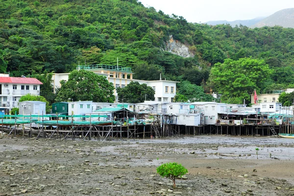 Fiske byn tai o i hong kong — Stockfoto