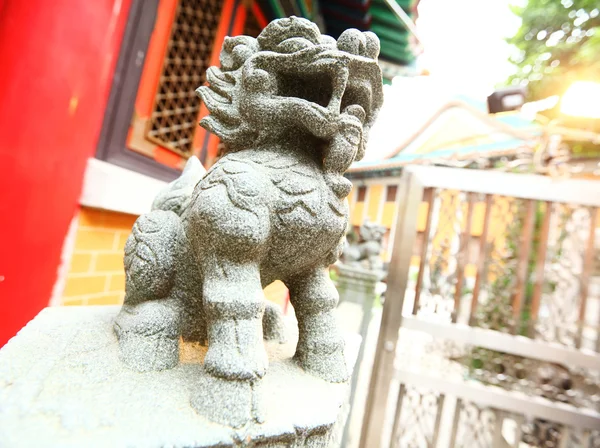 จีนหินสิงโต — ภาพถ่ายสต็อก