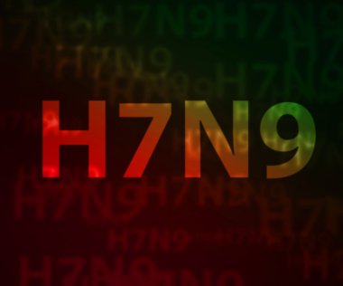 h7n9 kuş gribi bokeh arka plan
