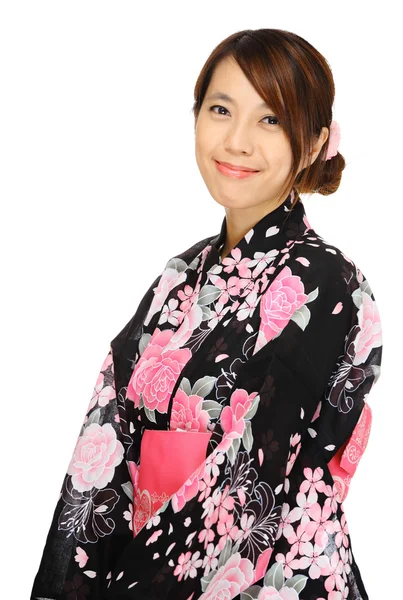 Japonés kimono mujer — Foto de Stock