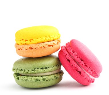 renkli macaroone