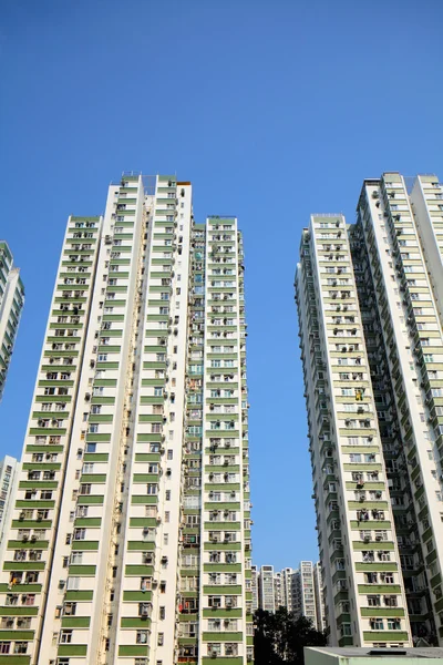 Bloc de apartamente în Hong Kong — Fotografie, imagine de stoc