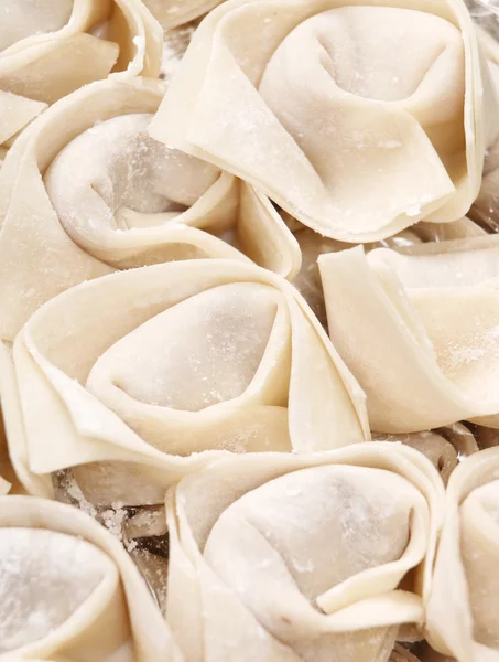 Rå dumplings — Stockfoto