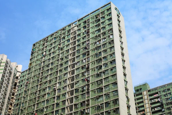 Edificio de apartamentos públicos en Hong Kong —  Fotos de Stock