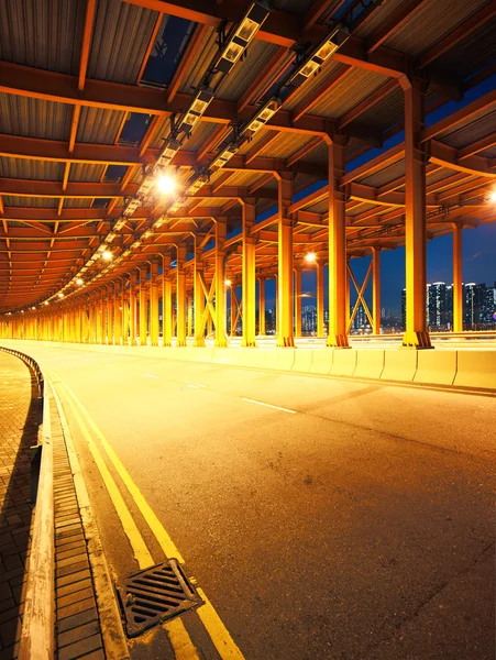 Traffico notturno — Foto Stock