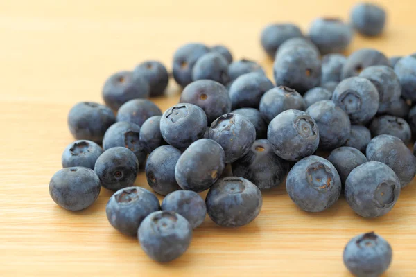 Blueberry on wooden background — Stock Photo, Image