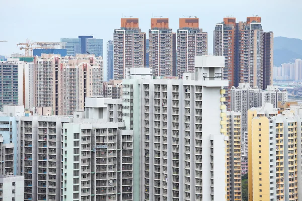 Appartementenblok in hong kong — Stockfoto