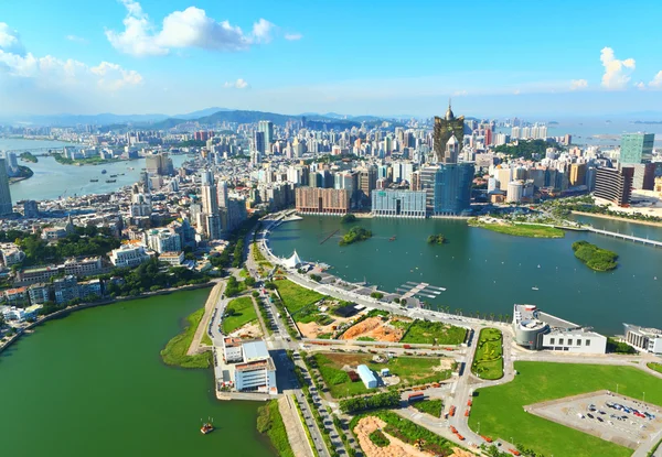 Linha do horizonte de Macau — Fotografia de Stock