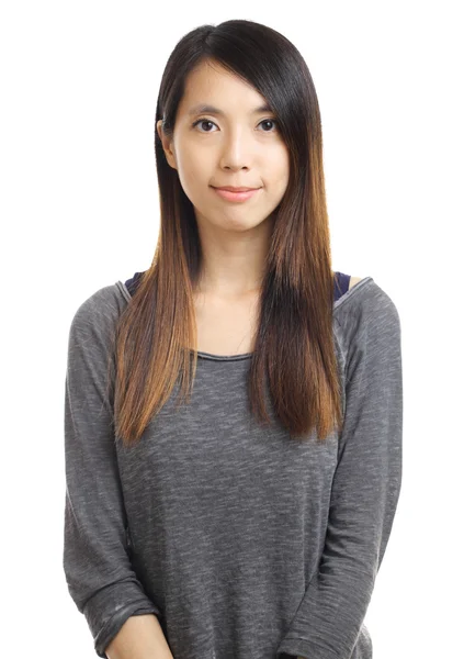 Asiática jovem mulher — Fotografia de Stock