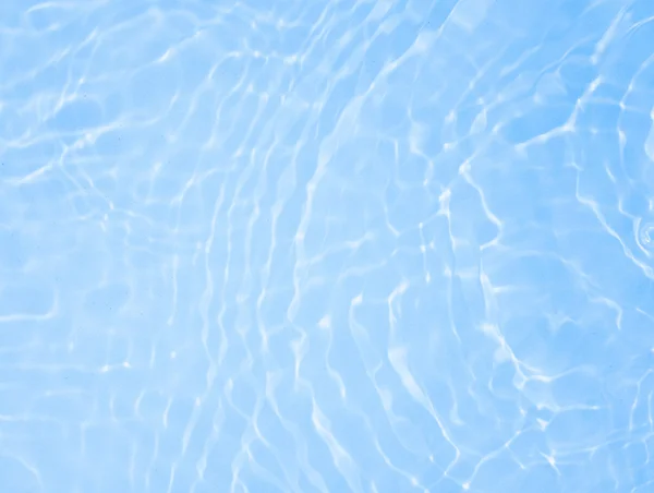 Fresh blue water ripple background — Stock Photo, Image