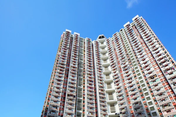 Жилой дом в Гонконге — стоковое фото