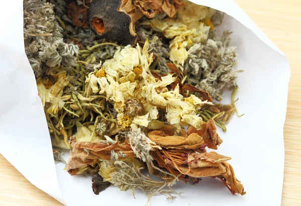 Chinese herbal tea ingredients — Stock Photo, Image