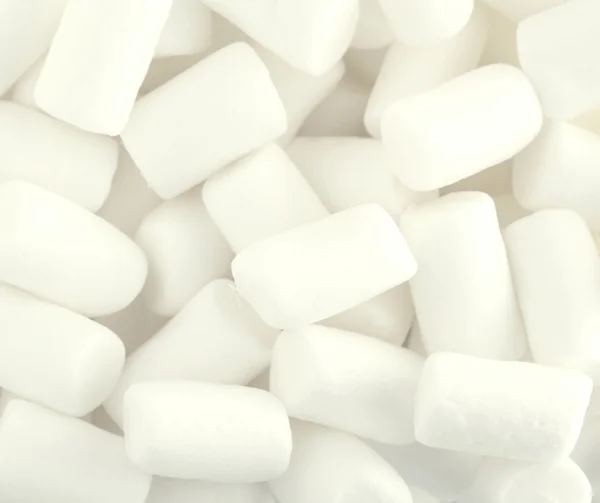 White marshmallows close up — Stock Photo, Image