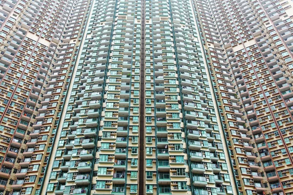Appartementencomplex in hong kong — Stockfoto