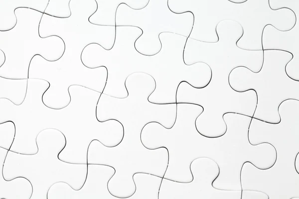 White puzzle — Stock Photo, Image