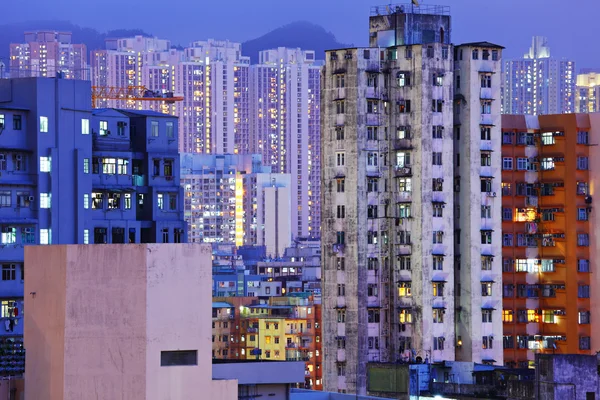 Edifício residencial em Hong Kong — Fotografia de Stock