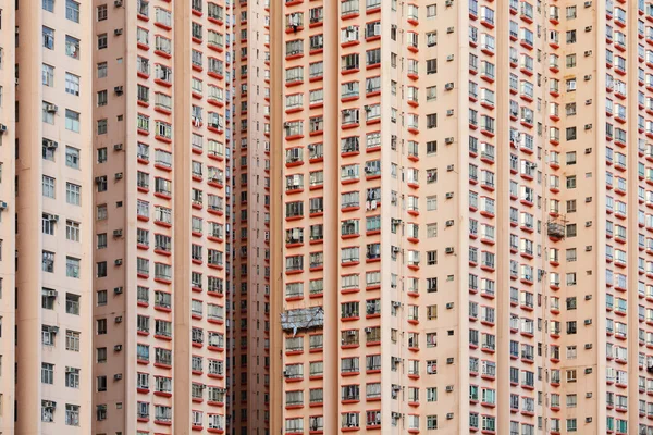 Hong kong bytové budovy — Stock fotografie