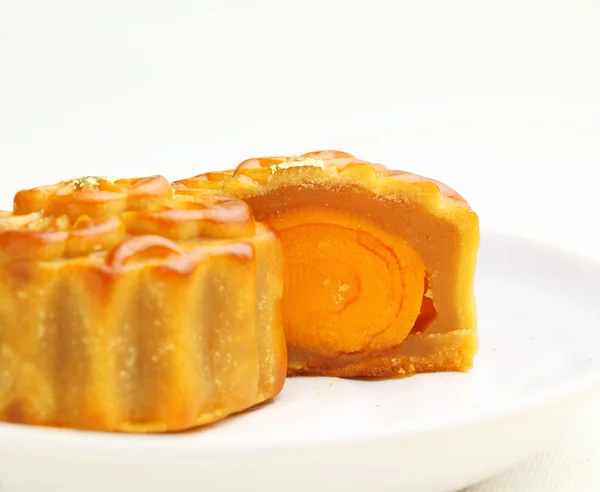 Bolo de lua tradicional chinês — Fotografia de Stock