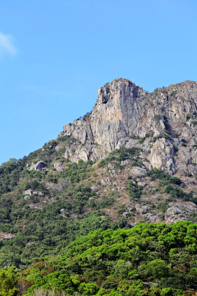 Montanha de rocha do leão em Hong Kong — Fotografia de Stock