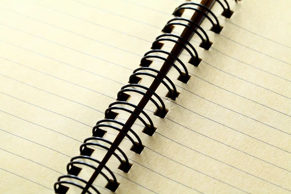 Σημειωματάριο σπιράλ — Φωτογραφία Αρχείου