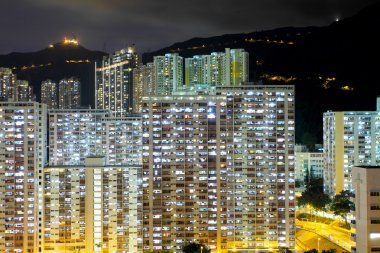 Hong Kong 'daki apartmanda.