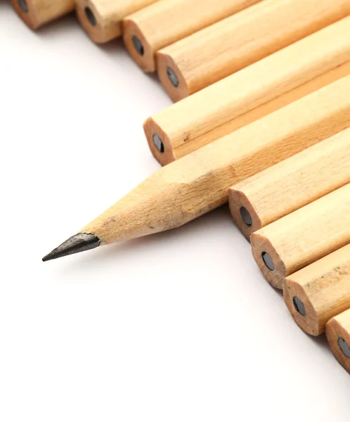 Pencil on white background — Stock Photo, Image