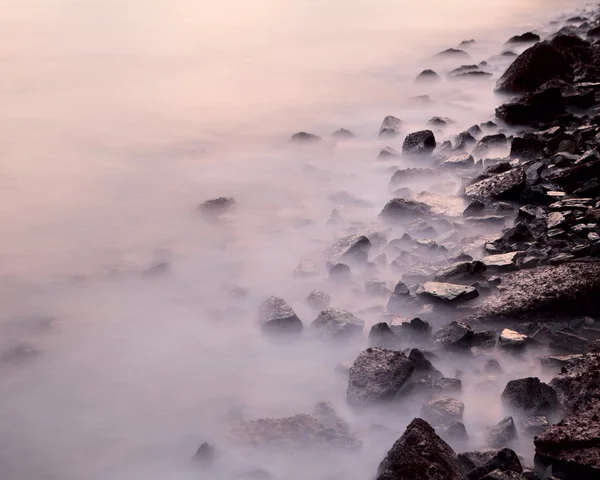 Tramonto spiaggia — Foto Stock