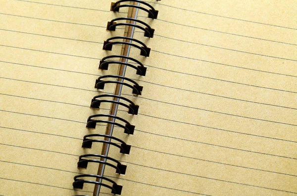 Caderno espiral — Fotografia de Stock