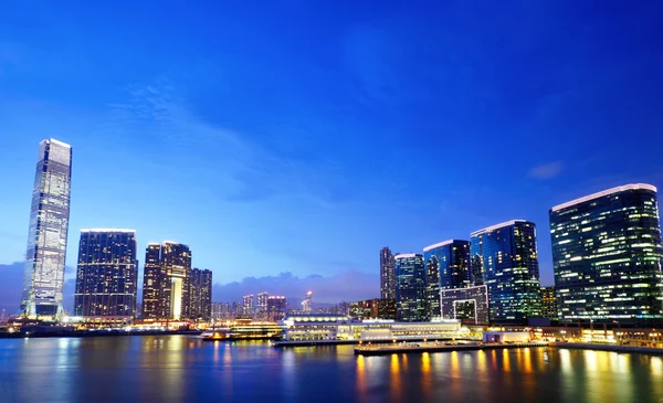 Centro da cidade de Kowloon em Hong Kong — Fotografia de Stock