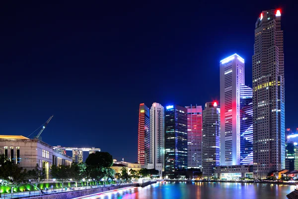 Skyline von Singapore — Stockfoto