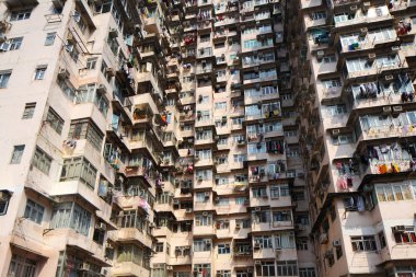 eski hong Kong'da bina konut