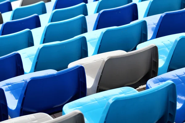 Sitzplätze im Stadion — Stockfoto