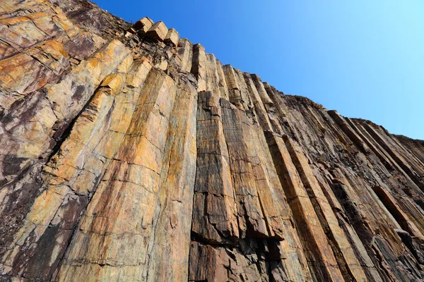 Hong kong geopark s modrou oblohou — Stock fotografie