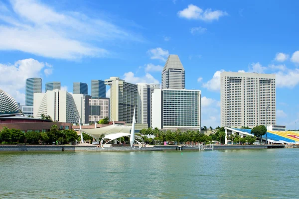 Linha do horizonte de Singapura — Fotografia de Stock