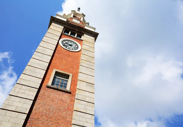 Menara jam di Tsim Sha Tsui, Hong Kong — Stok Foto