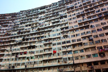 eski hong Kong'da bina konut