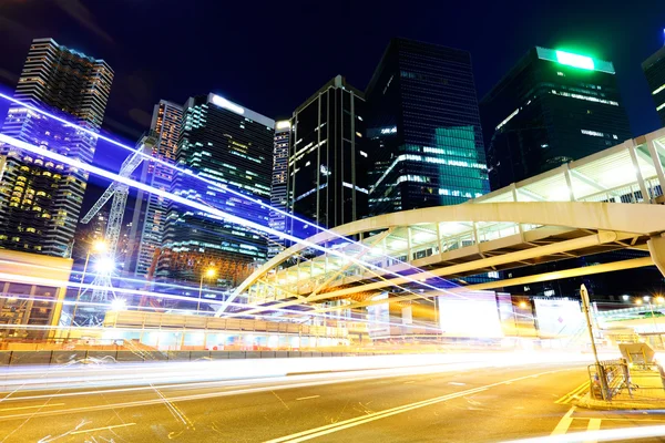 Busy traffic in Hong Kong — Stock Photo, Image