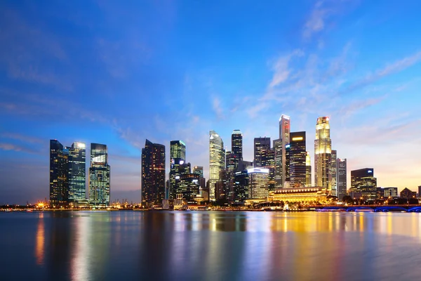 Singapore Skyline — Stockfoto